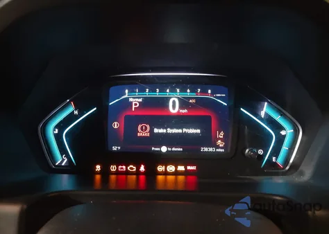 2018 Honda Odyssey Ex-L from USA, damaged, VIN 5FNRL6H76JB080782